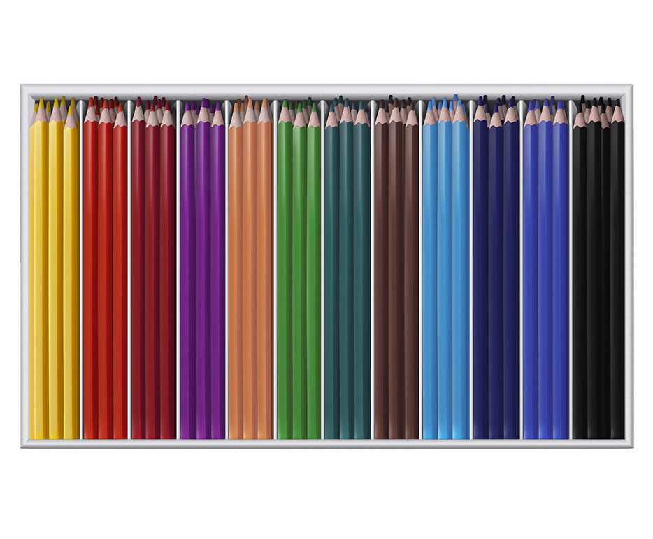 Pieštukai JOVI Schoolpack, 144 vnt., šešiakampiai