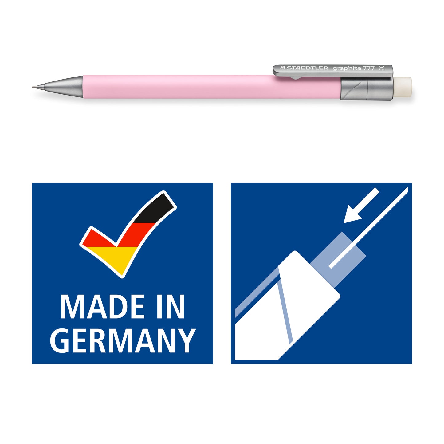 STAEDTLER mechanical pencil, B, 0.5 mm, assorted colors