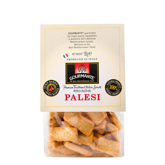 Crackers Palesi GOURMANTE, traditional, 150 g