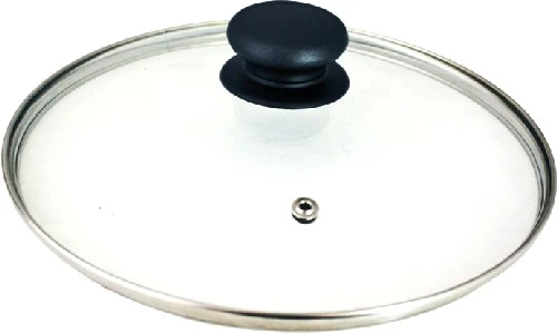 Lid for frying pan, tempered glass, D 26 cm, pcs.