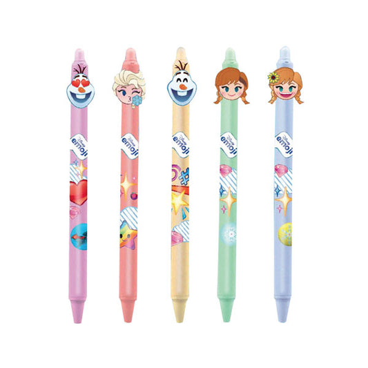 Automatinis trinamas rašiklis COLORINO su DISNEY EMOJI, įvairių spalvų, 0,5 mm