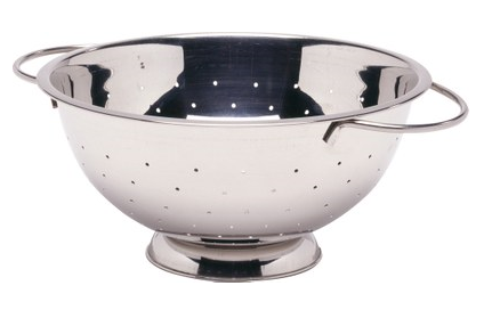 Dubuo - koštuvas, dvi rankenos/stovelis, nerūdijantis plienas, D 28 cm, H 13,5 cm, vnt