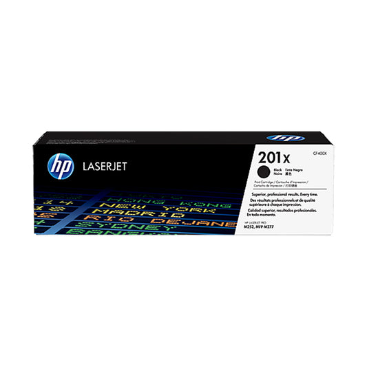 HP No.201X HC (CF400X), juoda kasetė lazeriniams spausdintuvams, 2800 psl.