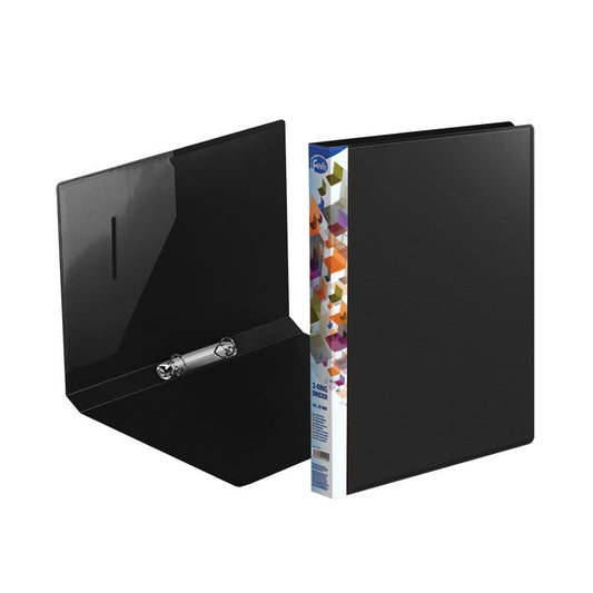 Ring binder FOROFIS, A4, PP, spine 20 mm, 2 rings 16 mm, black