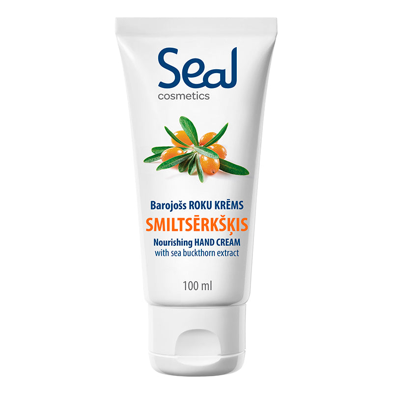 Nourishing hand cream SEAL with sea buckthorn extract, 100ml