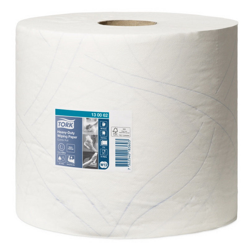 Industrial paper TORK Advanced 430 Wiper W1/W2, 130062, 2 ply, 23.5 cm x 170 m, white