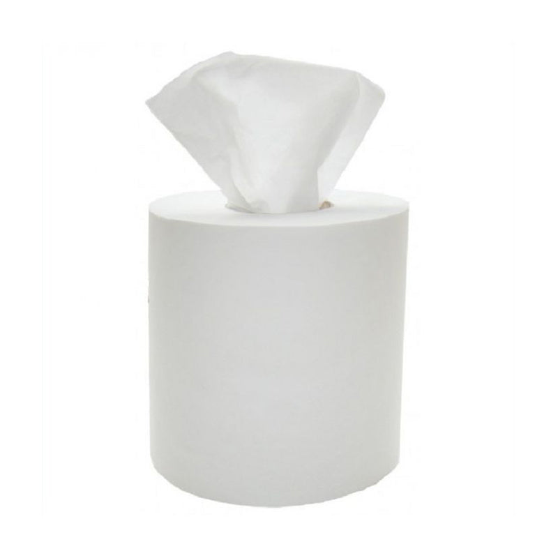 Paper towels GRUINE, 1 ply, 20cm x 120m, white, 100% cellulose, coreless