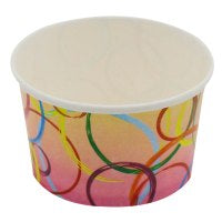 Vienkartinis indelis ledams, popierinis, 150 ml, D86 mm, H 50 mm, 50 vnt.