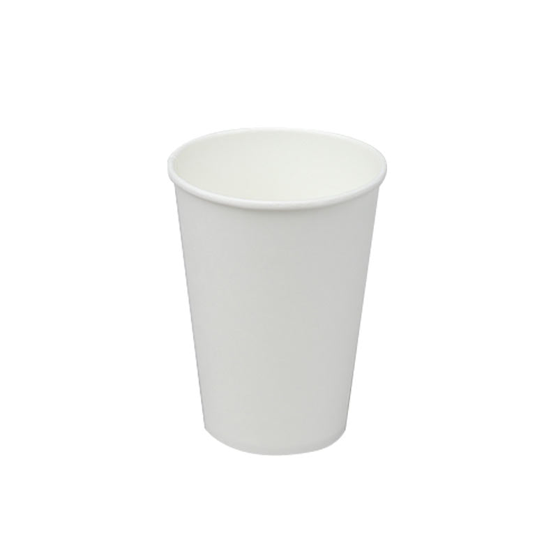 Cardboard cups 180 ml, white, 100 pcs. per pack