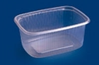 Salad bowl with lid, PP, 250 ml, 10.8 x 8 x H 5.1 cm, 50 pcs.