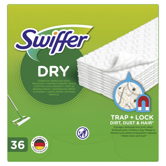 Swiffer Sweeper dry cloths, refill 36pcs