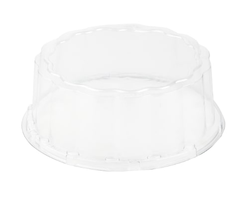 Cake lid MEDORO, disposable, D 24 cm, H8 cm, 5 pcs