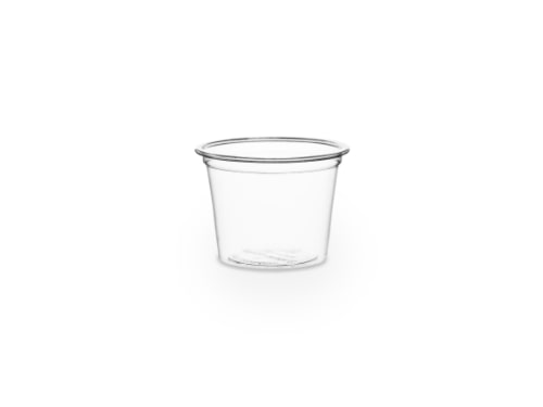 Disposable sauce container, PLA, transparent, 30 ml, 100 pcs.