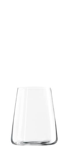 POWER glass, stemless, crystal glass, 380 ml, D 8.6 cm, H 10.1 cm, 6 pcs