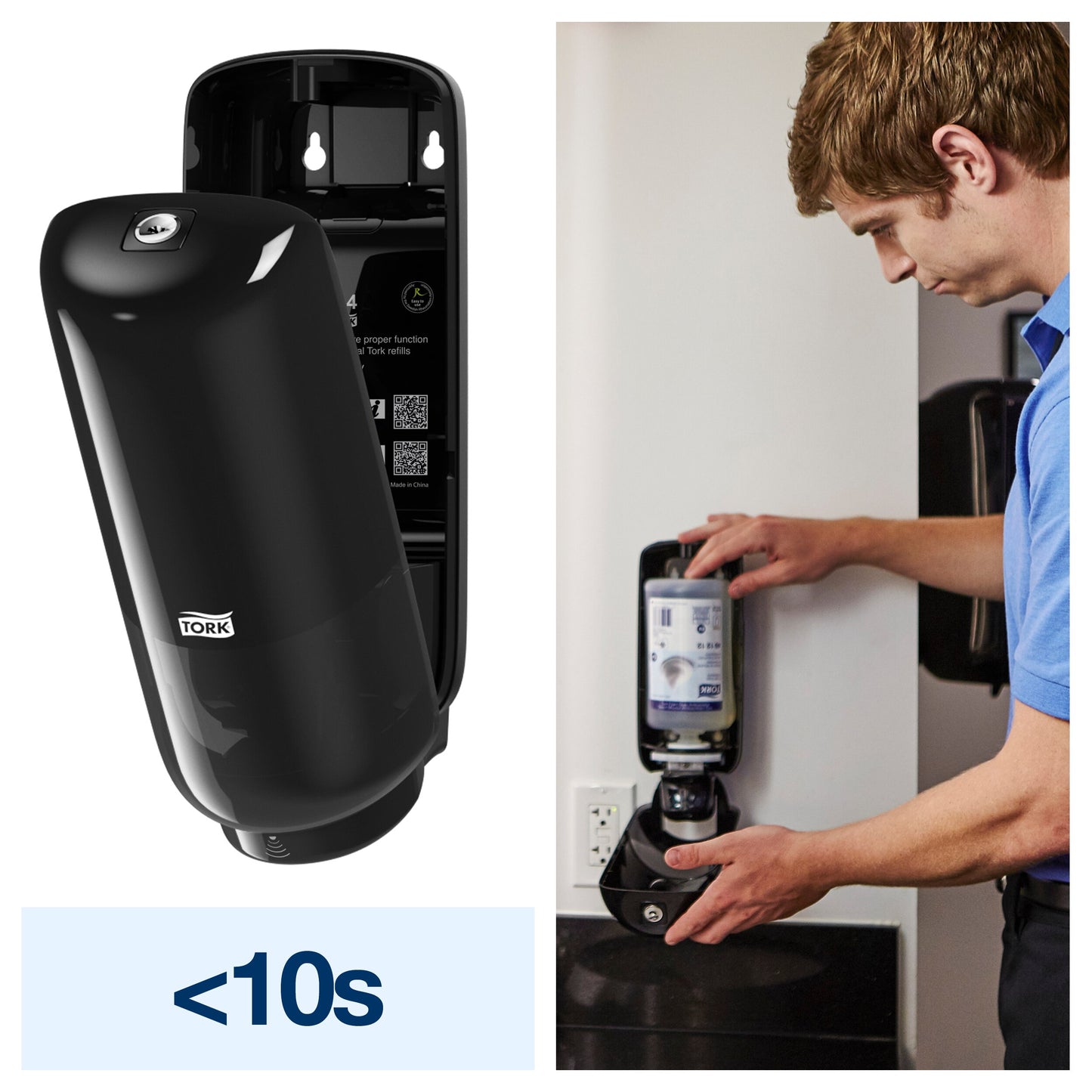 Muilo putos TORK, S4 skaidrios, 1l, 520201