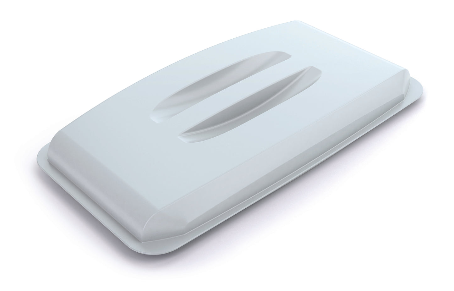 Šiukšlių dėžės dangtis DURABIN® 60L stačiakampis, balta sp.,