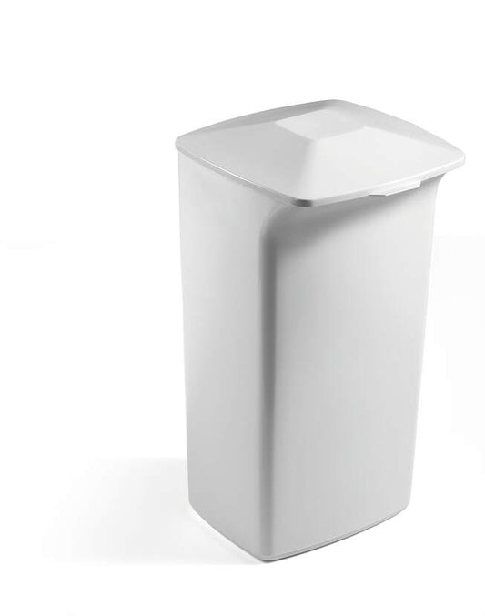 Šiukšlių dėžės dangtis DURABIN® 40L stačiakampis, pilka sp.