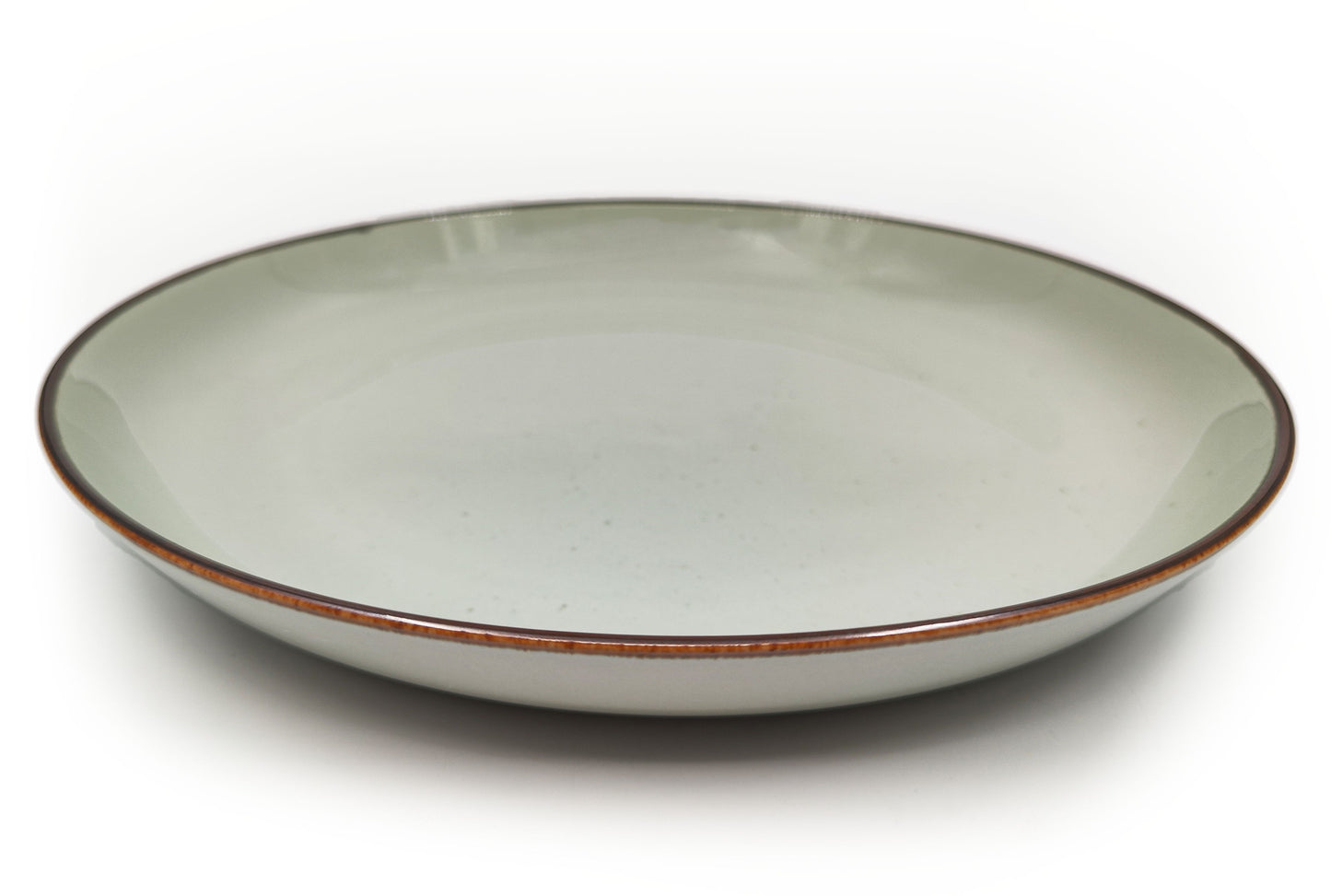 Plate RUSTIC MINT, porcelain, D 27 cm, pcs.