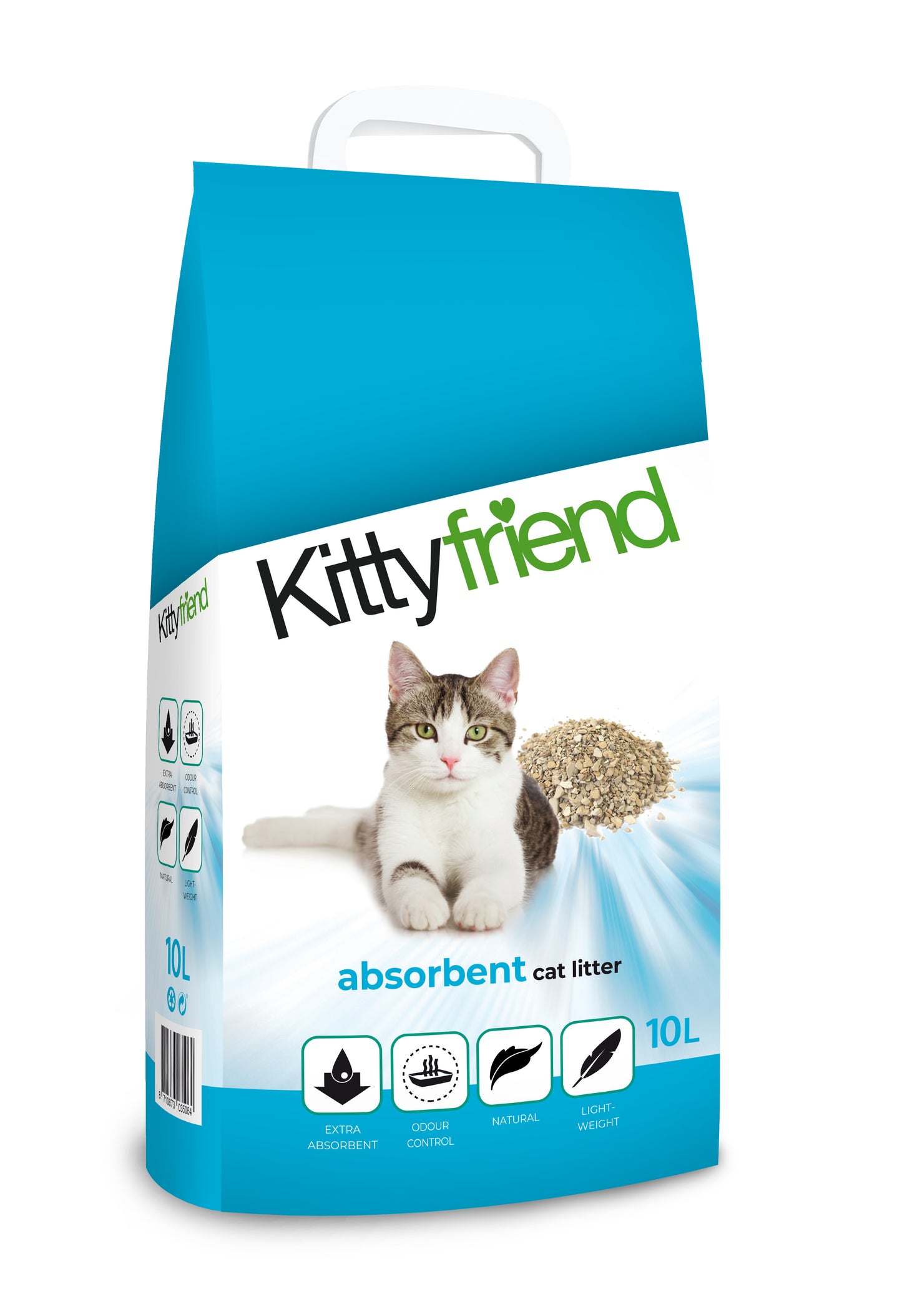 Kraikas katėms KITY FRIEND Absorbent, 10 l