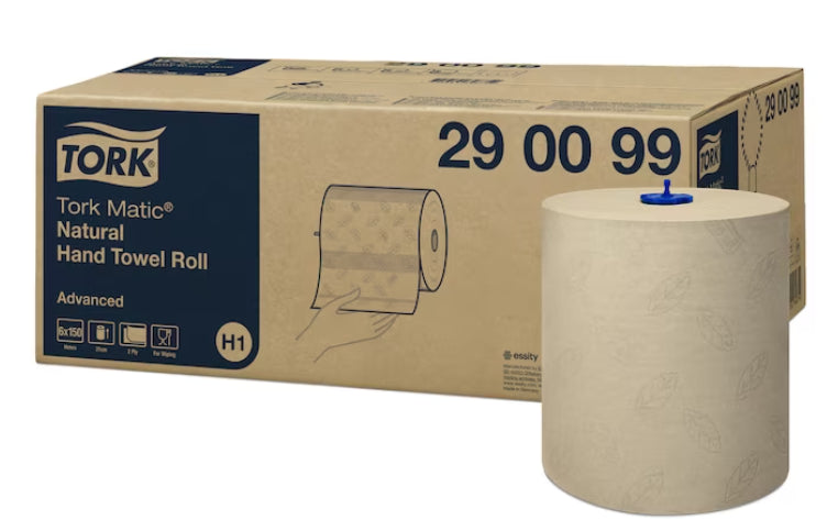 Natural paper towel roll TORK H1, Advanced, 150 m, 290099
