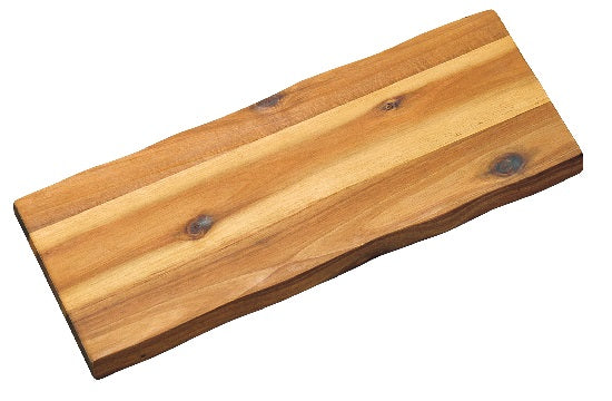 Table - tray, acacia wood, 38 x 14.5 cm, H 1.5 cm, pcs.