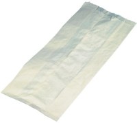 Bags, paper, white, 24 x 10 x 5 cm, 1000 pcs.,