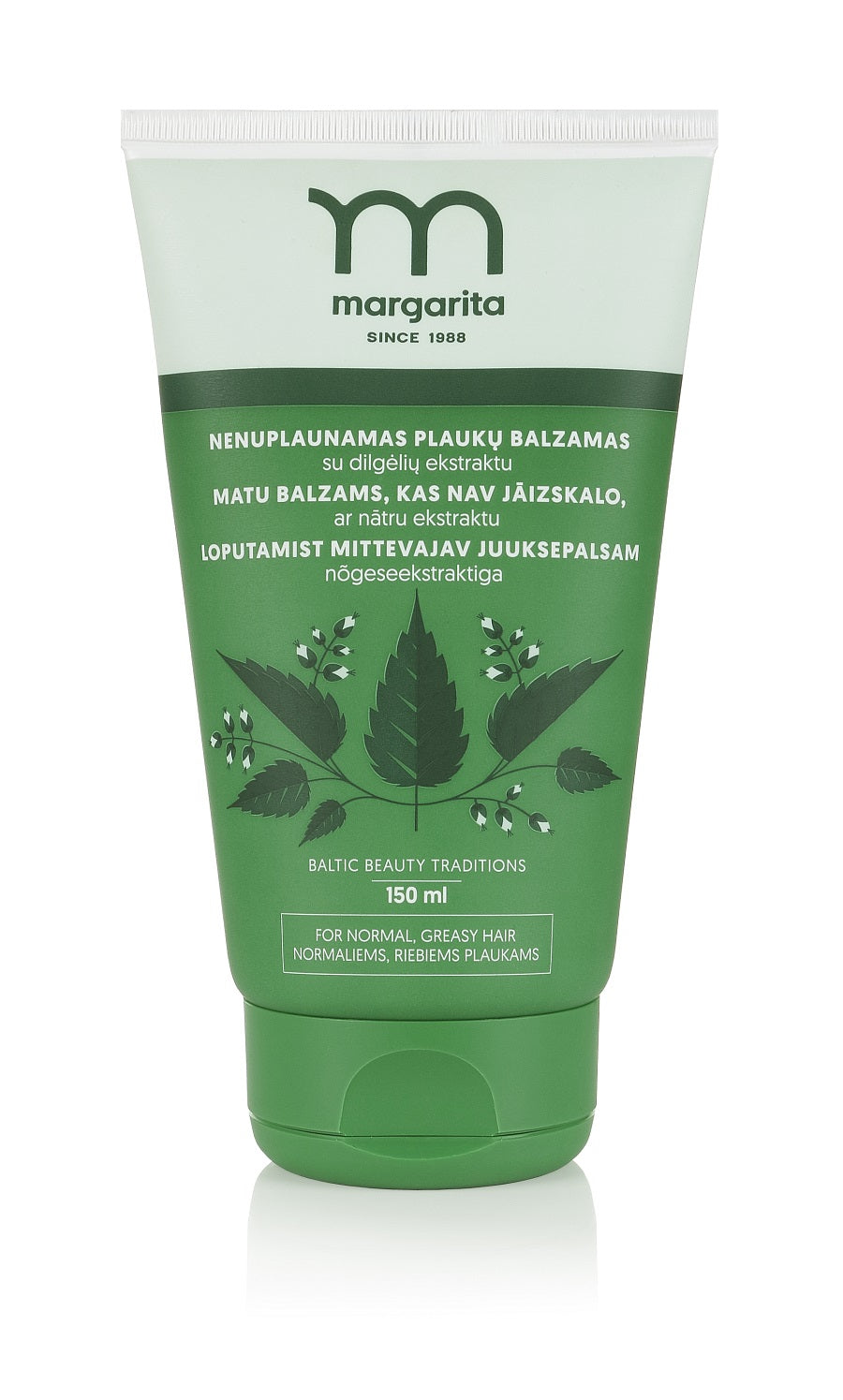 MARGARITA Leave-in hair conditioner with nettle extract for normal and oily hair 150ml