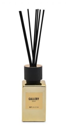 Home fragrance Gallery Gold, with sticks/glass, 120 ml, H 12.5 cm, pcs.