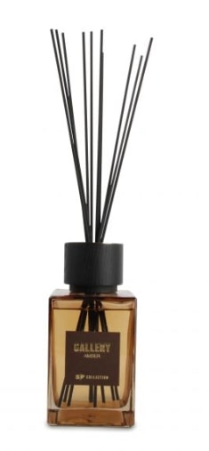 Home fragrance Gallery Amber, with sticks/glass, 500 ml, H 18 cm, pcs.