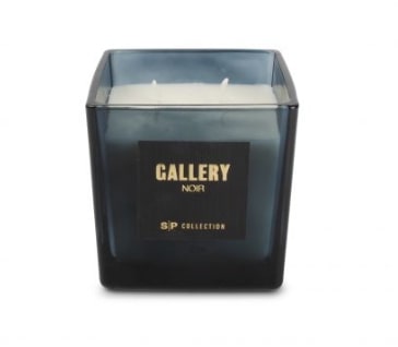 Candle Gallery Noir, scented, 10 x 10 cm, H 10 cm, 550 g, up to 30 h, pcs.