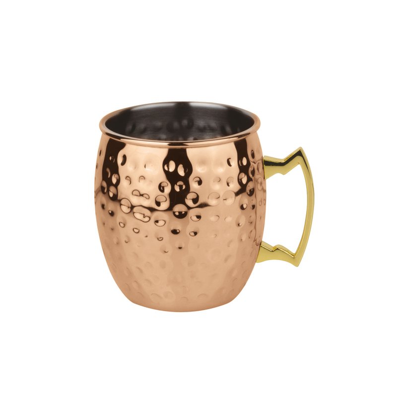 Puodelis Moscow Mule Copper, nerūdijantis plienas, 550 ml, D 8,5 cm, H 9,7 cm, vnt