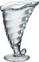 Dessert/ice cream cup FORTUNA, glass, 300 ml, D 12.5 cm, H 18 cm, pcs.