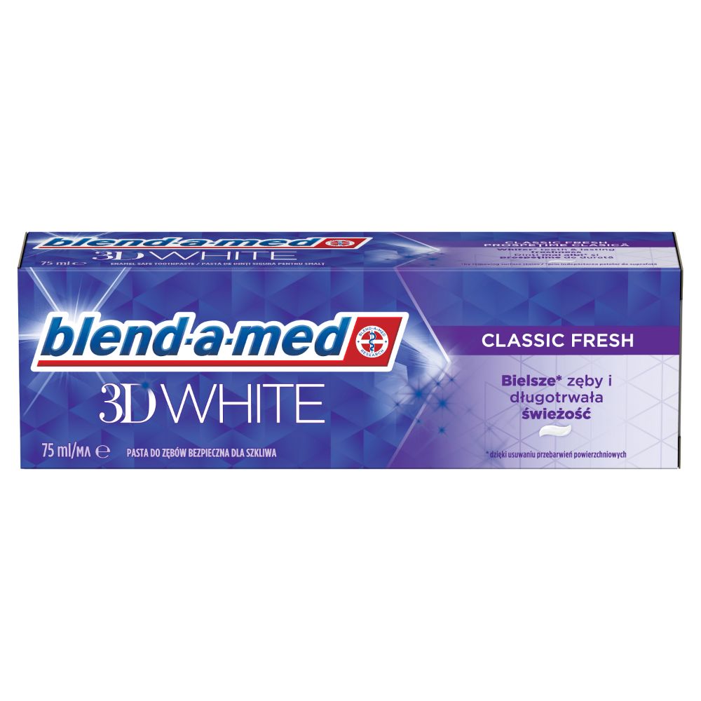 Dantų pasta BLEND A MED 3D WHITE, 75ml