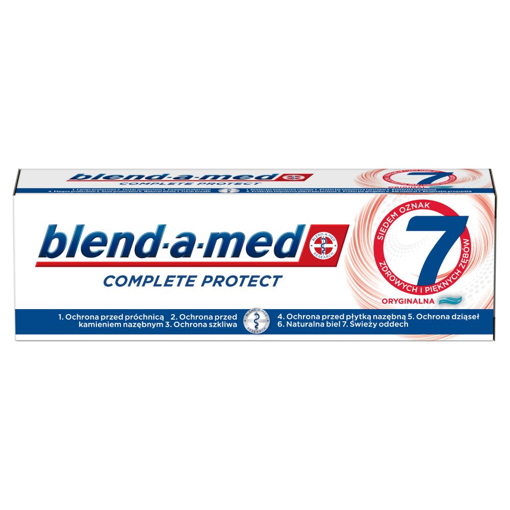 Dantų pasta BLEND A MED COMPLETE Protect 7 Original, 75ml