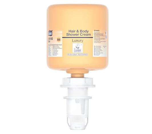 Prabangus plaukų ir kūno dušo kremas TORK,  S5, 425662, 0,525 l