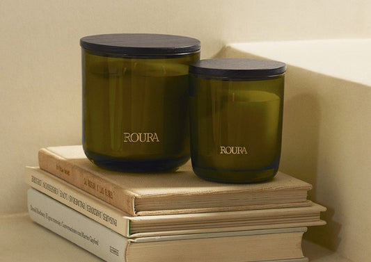 Candle ICON Garden, scented, D 10 cm, H 10 cm, up to 70 h, pcs.