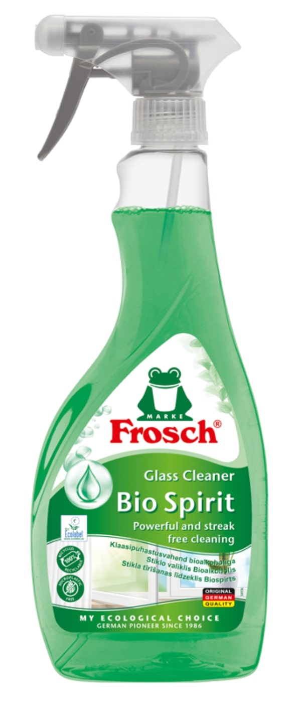 Frosch BIO Spirit glass cleaner spray, 500 ml