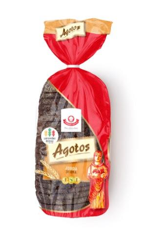 AGOTOS bread, black, slivered, 800 g