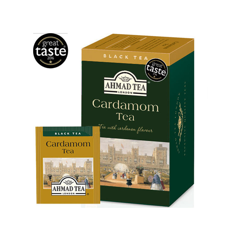 Black tea AHMAD Cardamon, 20 sachets x 2 g