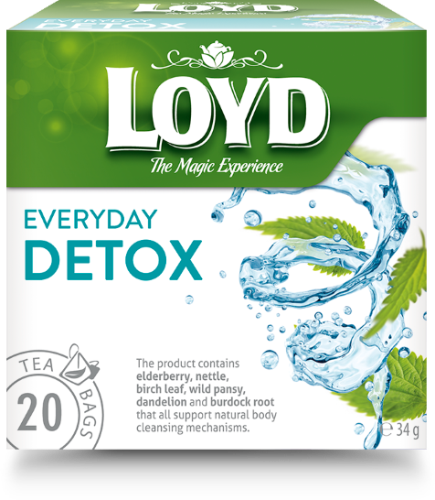 Arbata LOYD Everyday DETOX, 20x1,7g