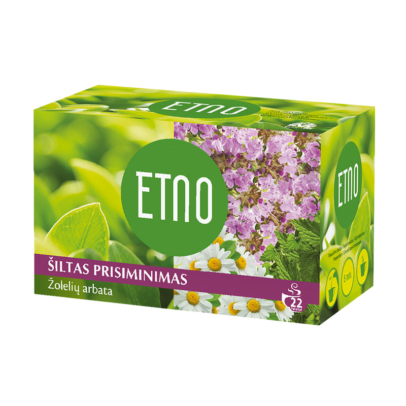 Žolelių arbata ETNO AKSOMINIS VAKARAS, 22 x 1,5 g