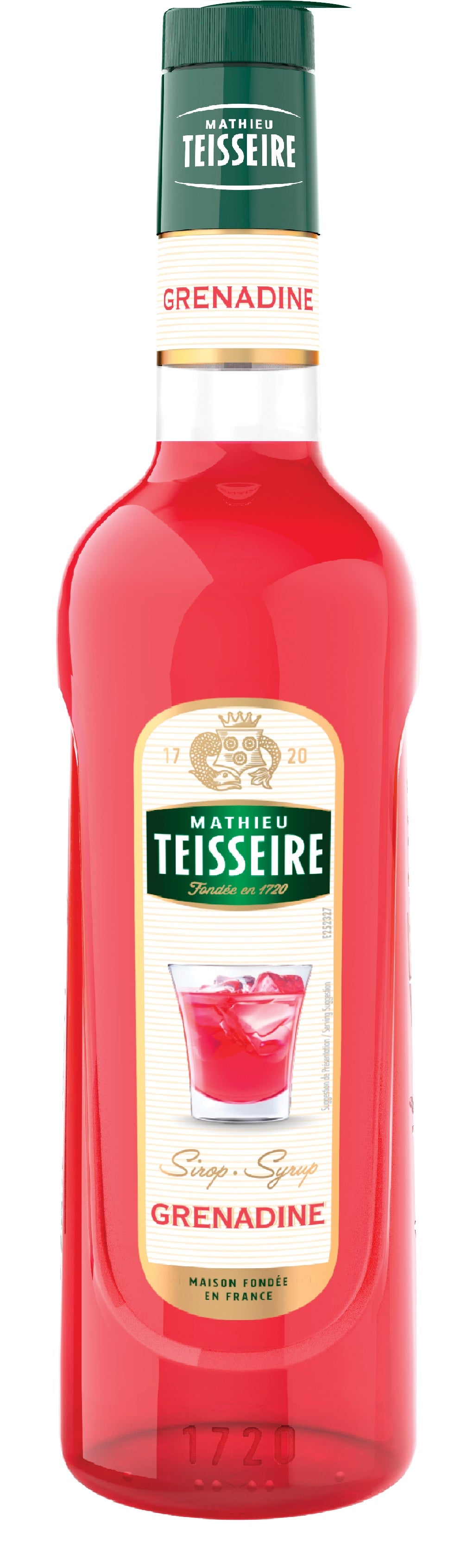 Syrup for coffee and tea TEISSEIRE, Grenadine, 0.7 L