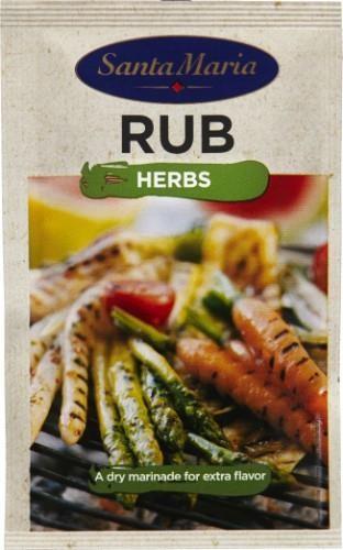 Prieskoniai marinavimui su prieskoninėmis žolelėmis BBQ Rub Herbs, 22 g