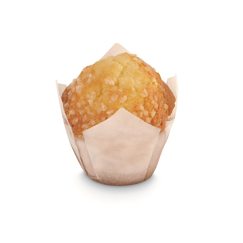 LES TULIPES cupcake, lemon flavor, American, frozen, 90 gx 24 pcs, 65100