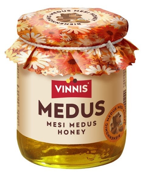 Medus VINNIS, įvairių žiedų, 0,3 kg