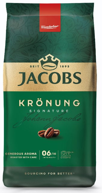 Kavos pupelės JACOBS Kronung, 1 kg