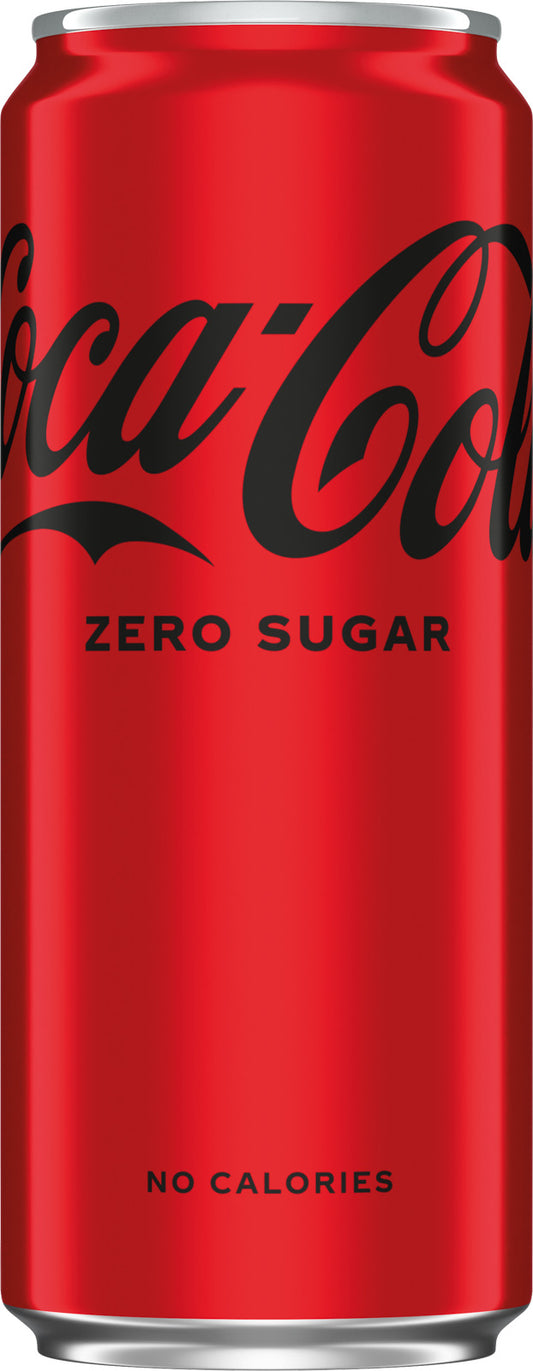 Gazuotas gaivusis gėrimas COCA COLA Zero, 0.33l, skardinė D