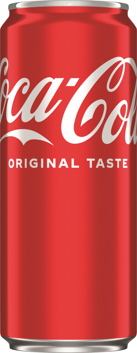 Gazuotas gaivusis gėrimas COCA COLA, 0,33 l, skardinė D