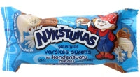 Glaistytas varškės sūrelis NYKŠTUKAS, su kondensuotu pienu, 21%, 45 g