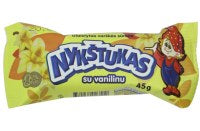 Glaistytas varškės sūrelis NYKŠTUKAS, vanilinis, 45 g